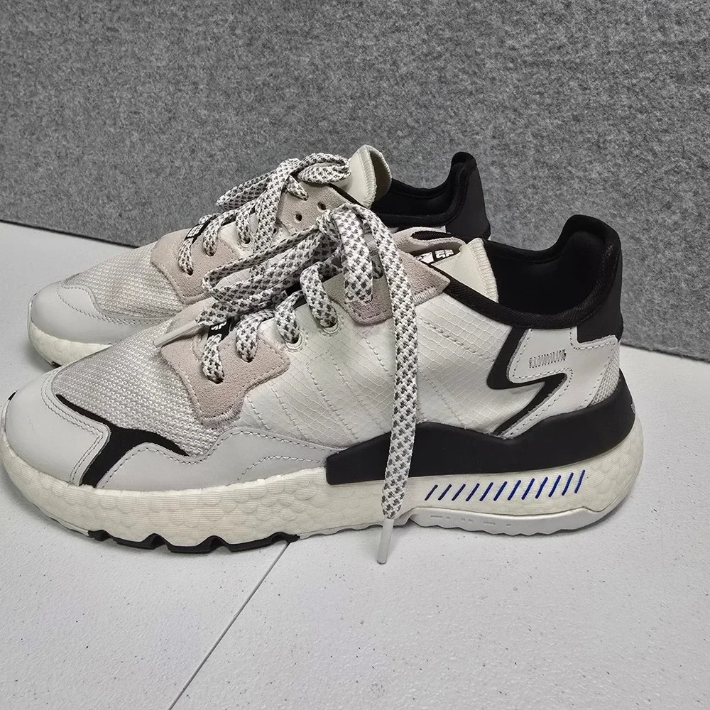 Adidas Nite Jogger Star Wars Stormtrooper White Black FW2287 Mens Size 9